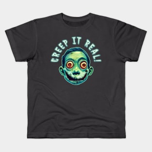 Creep It Real Zombie Creature Kids T-Shirt